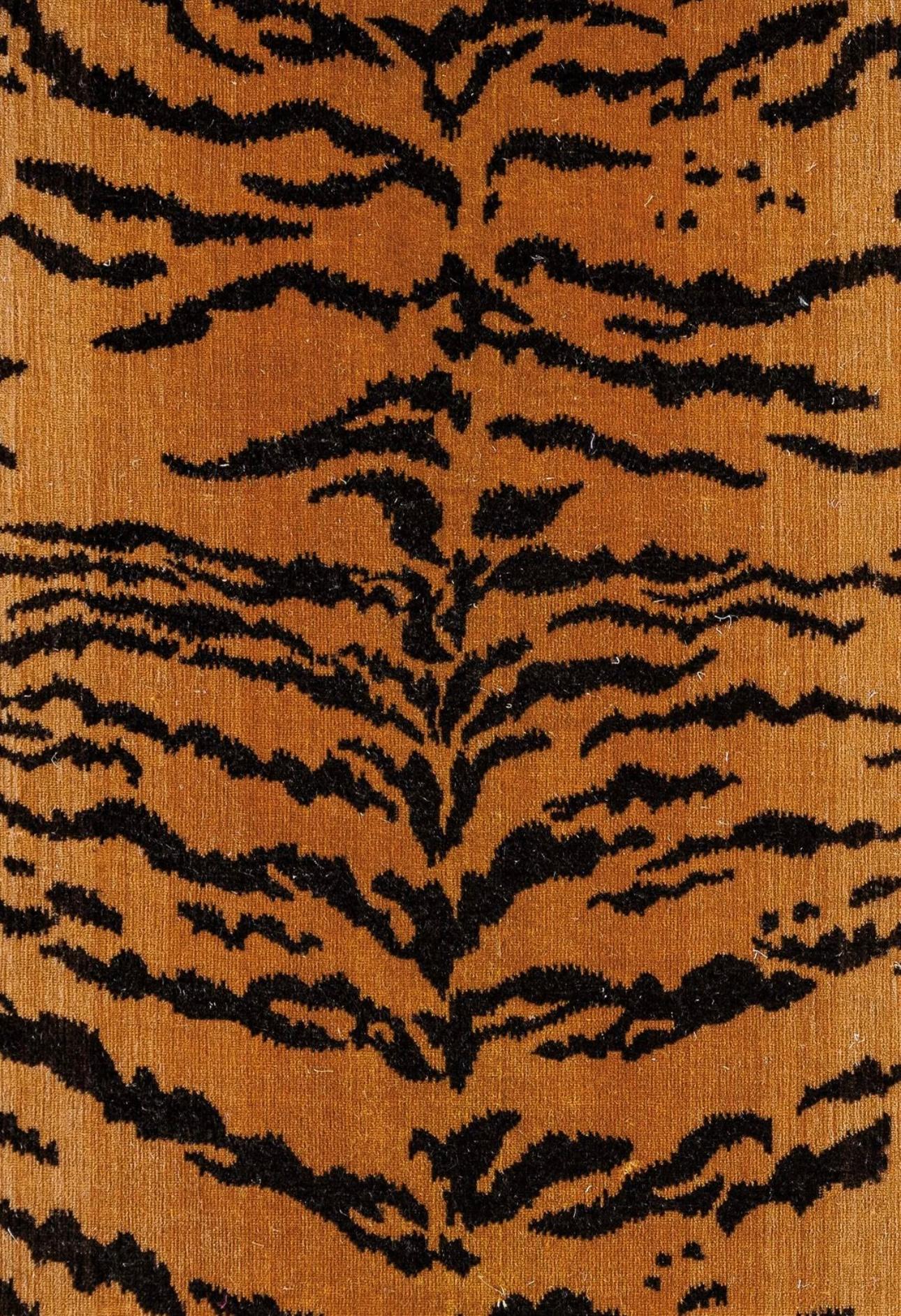 Poltrone d'epoca in stile Josef Hoffmann in velluto Luigi Bevilacqua Tigre, Coppia in vendita 3