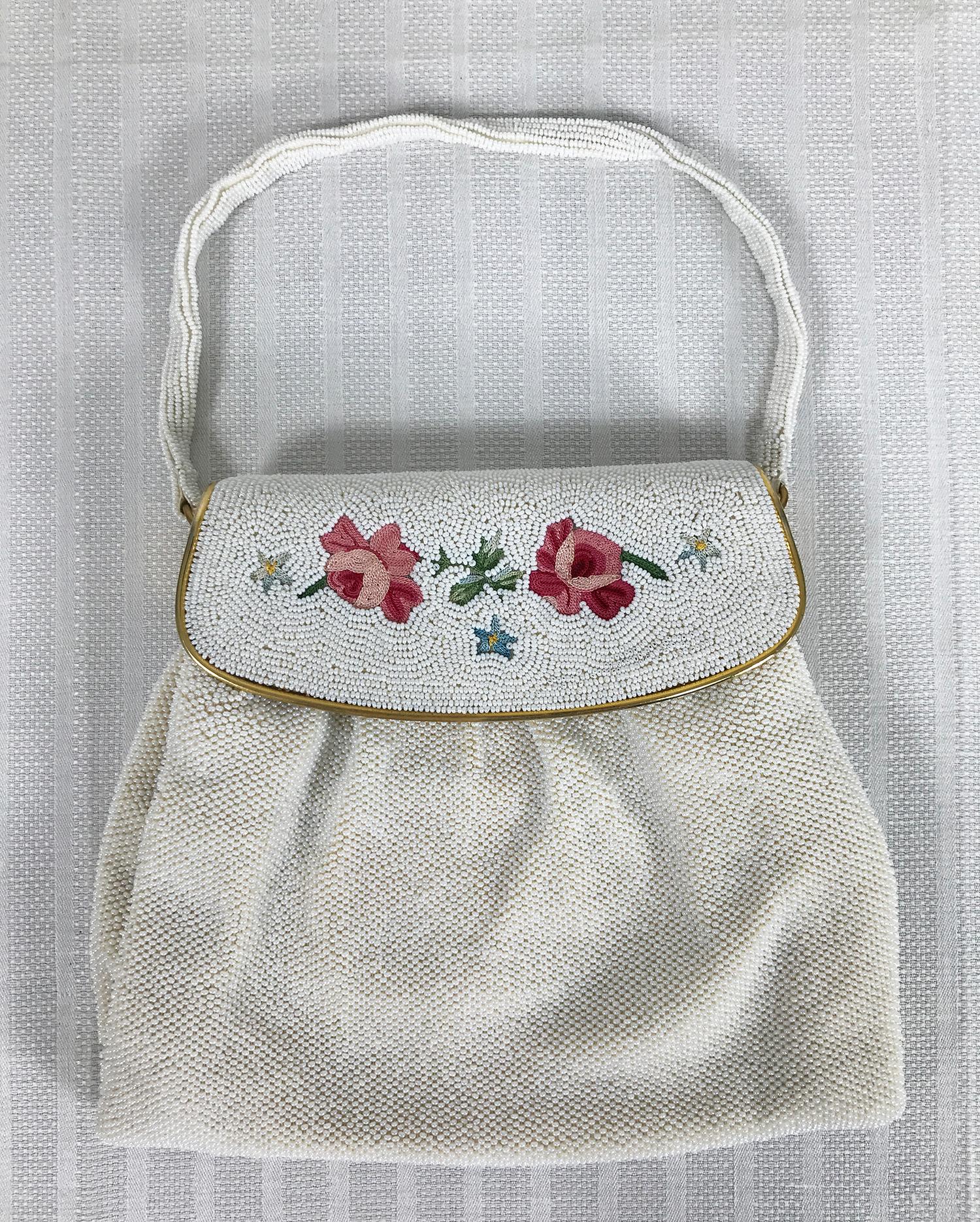 embroidered evening bag