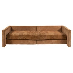 Vintage Joseph D'Urso for Knoll Sofa in Nubuck