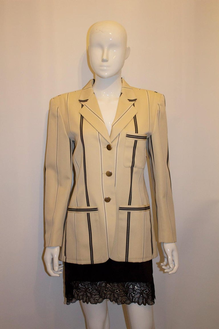 THE LONDON OFF-SHOULDER WOOL BLAZER