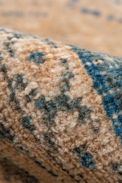 Vintage Joshegan Rug Diamond Lattice Design