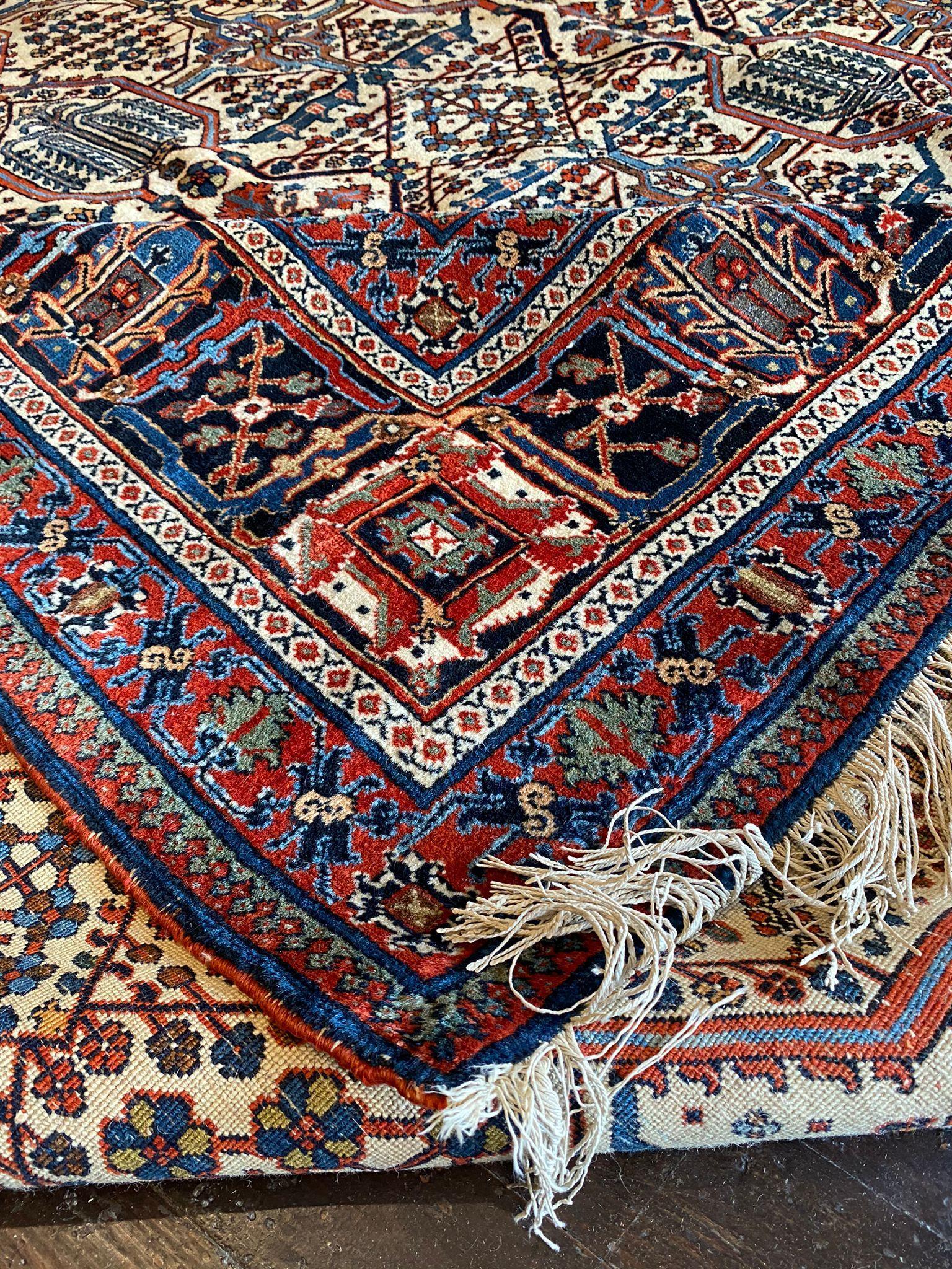 Wool Vintage Joshehgan Persian Rug For Sale