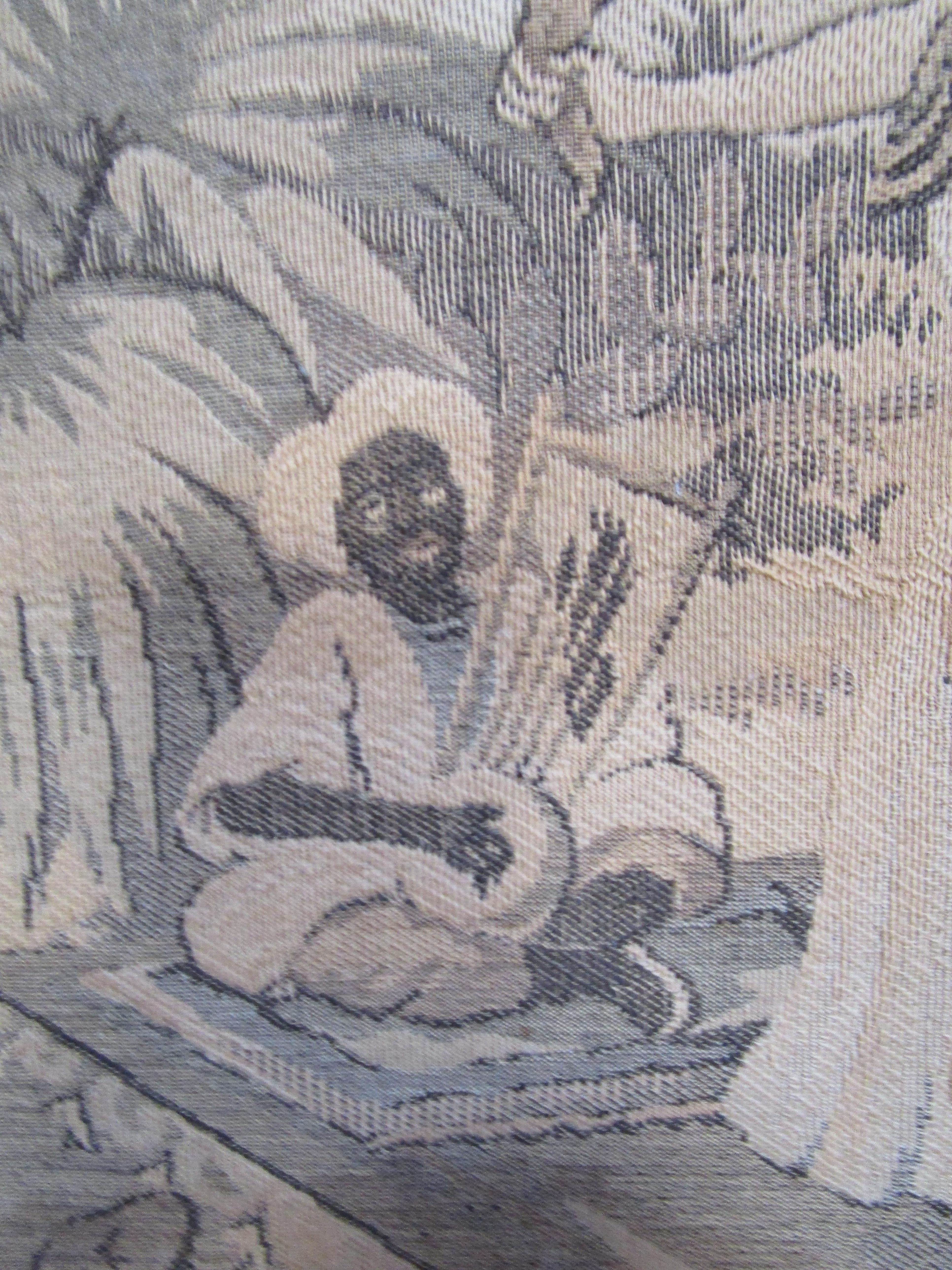 Vintage Judaica Wandteppich, 