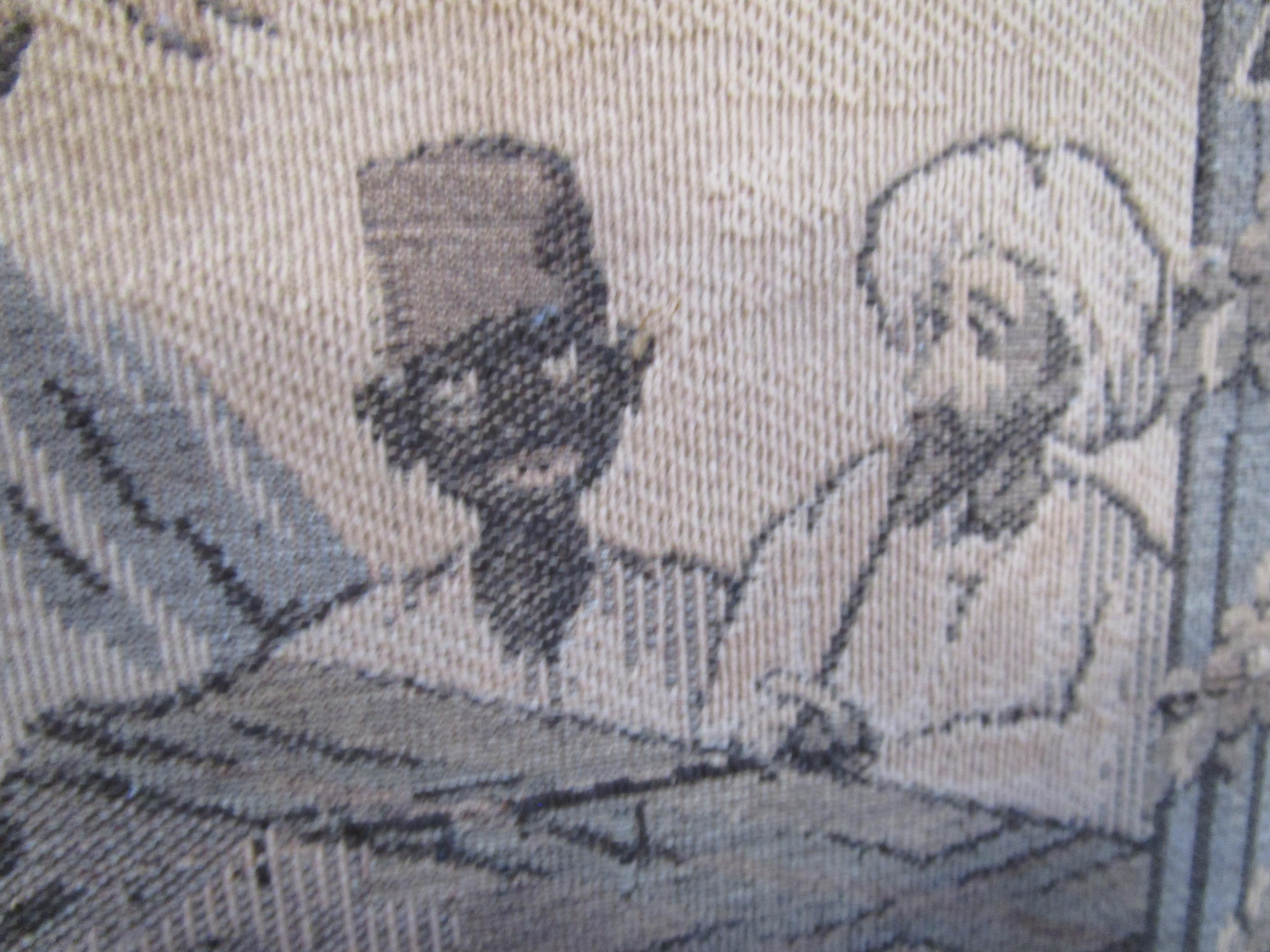 Vintage Judaica Wandteppich, 