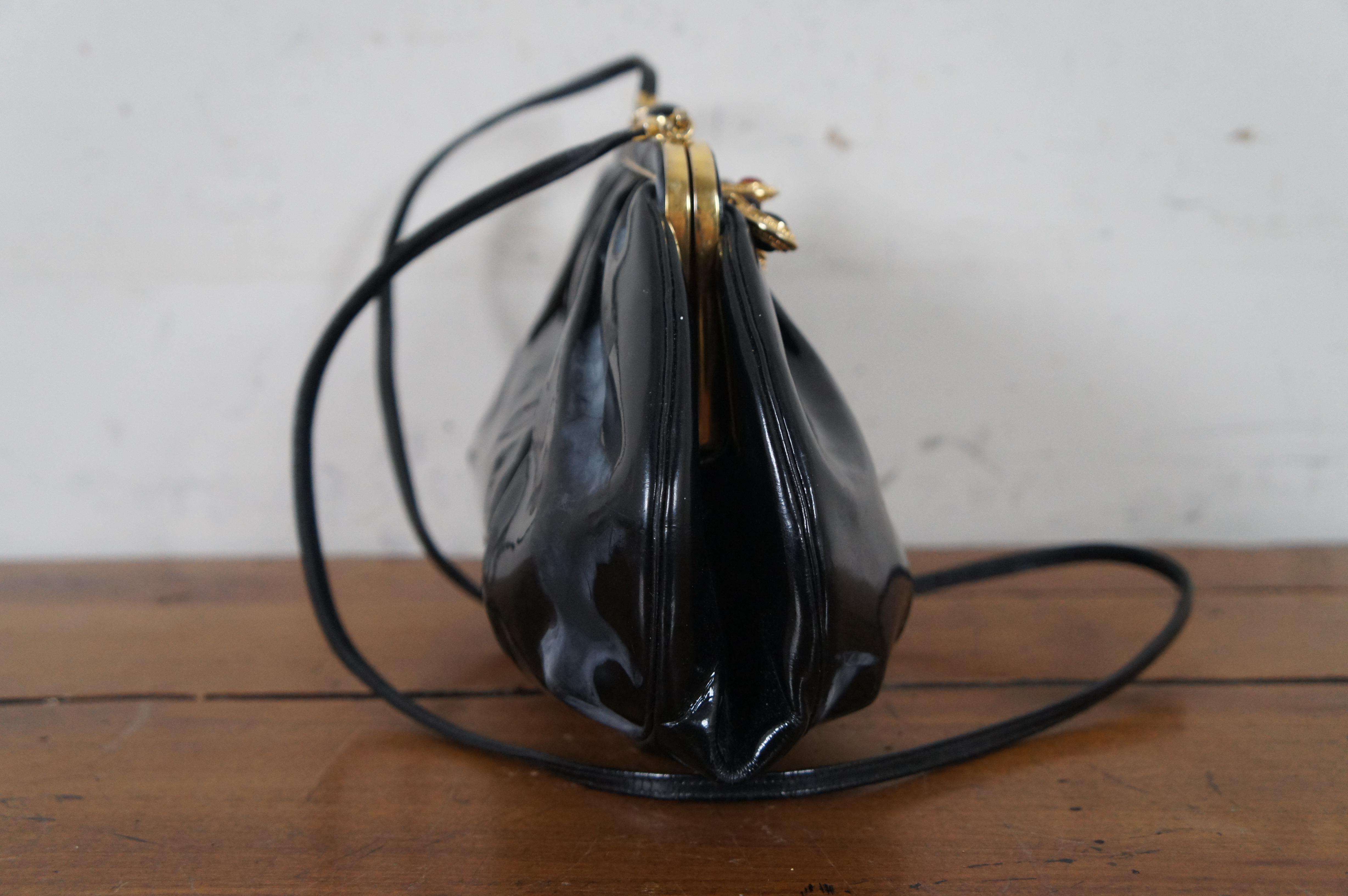 vintage bag with mirror inside