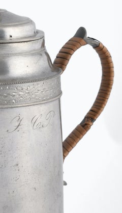 Jugenstil-Couchtisch im Vintage-Stil von Jacob Heinrich Weiss, Deutschland, spätes 19. Jahrhundert