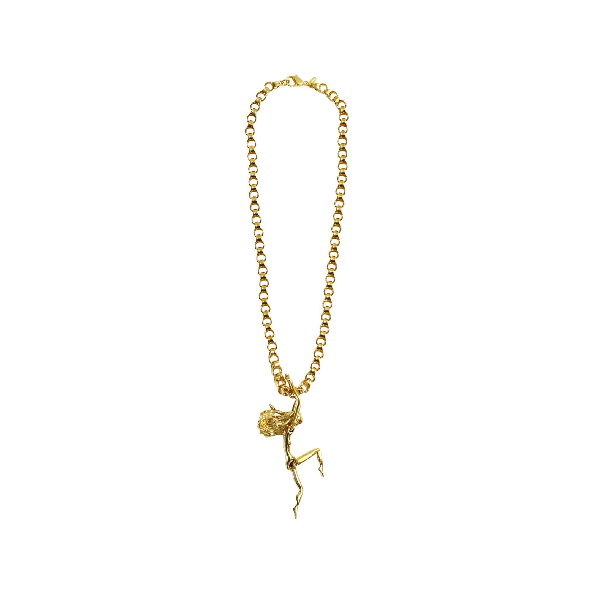 Collana vintage Julian Snelling Acrobatic Lady, anni '80 circa in vendita 3