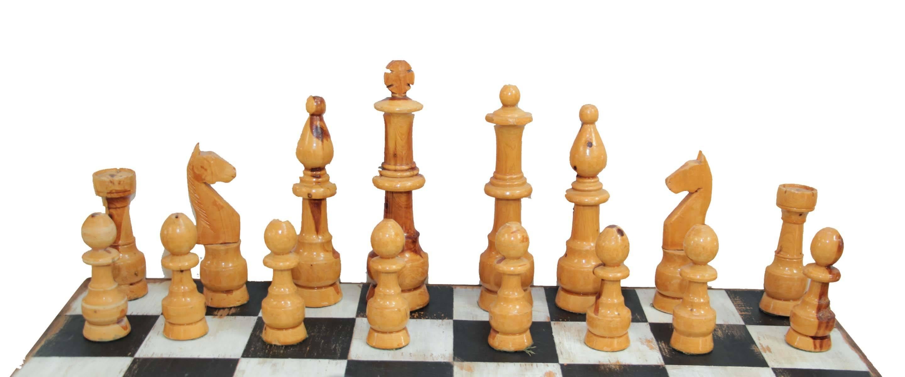 American Vintage Jumbo Chess Set