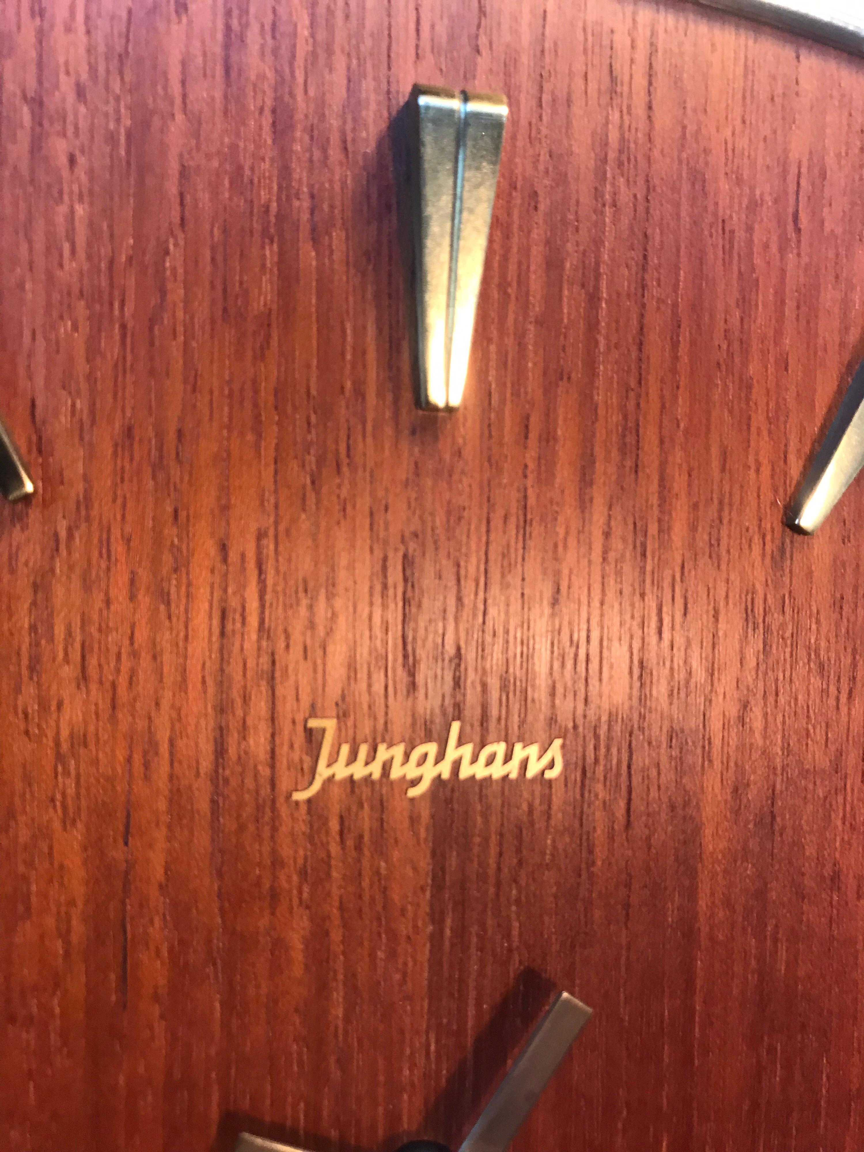 antique junghans wall clock
