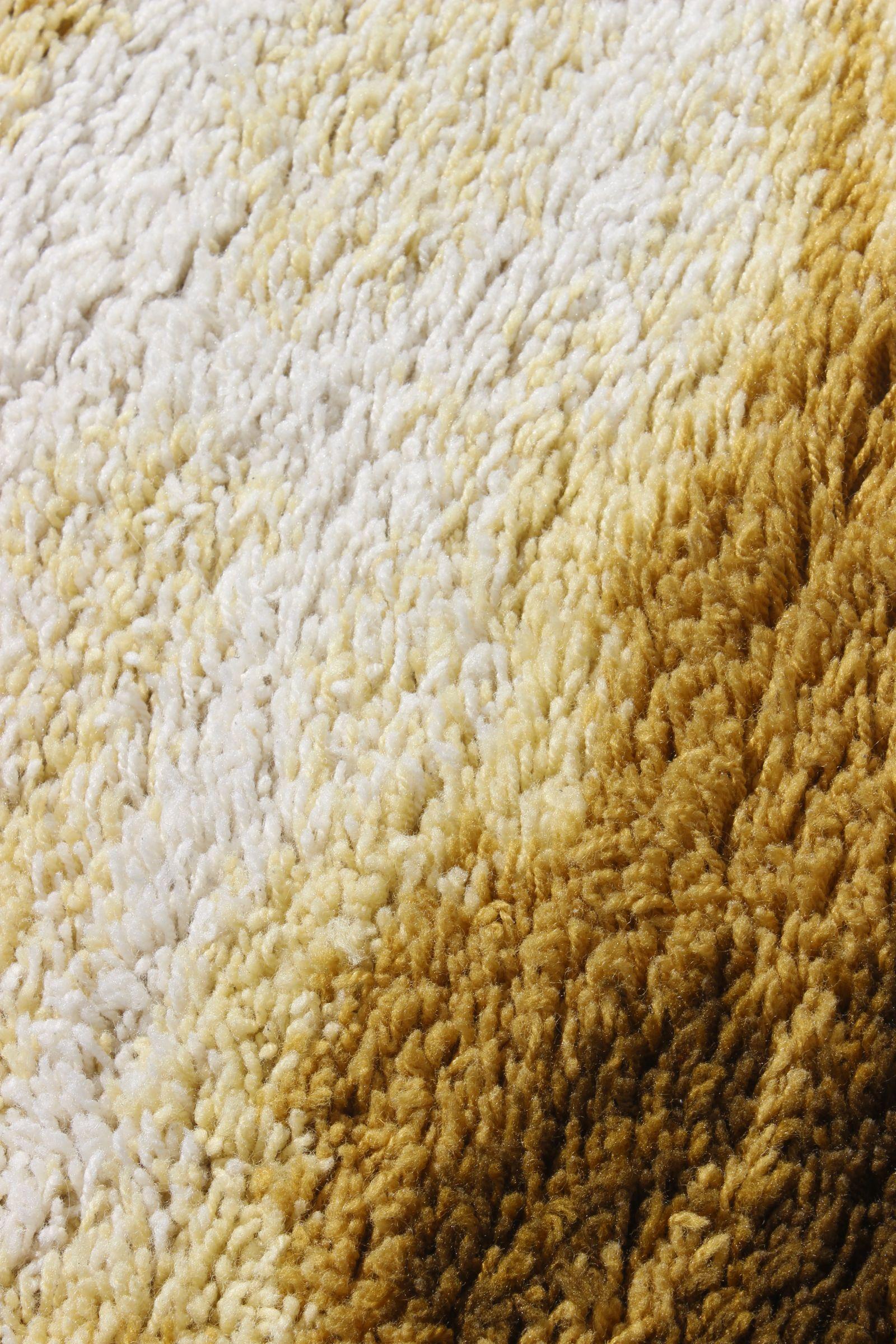 Tapis vintage Junghans en laine shaggy 1970 Excellent état - En vente à STRASBOURG, FR