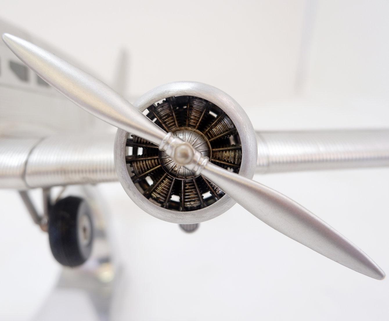 Maquette d'avion de bureau Vintage 
