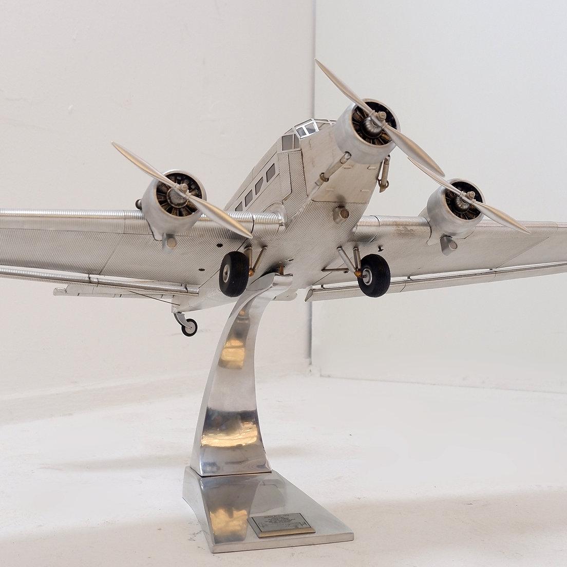 Maquette d'avion de bureau Vintage 