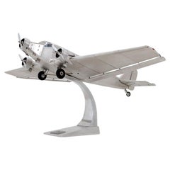Maquette d'avion de bureau Vintage "Junkers Ju 52" : Envergure : 100cm