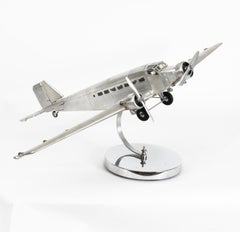 Vintage Junkers Ju 52 Model Aircraft Mid 20th Century