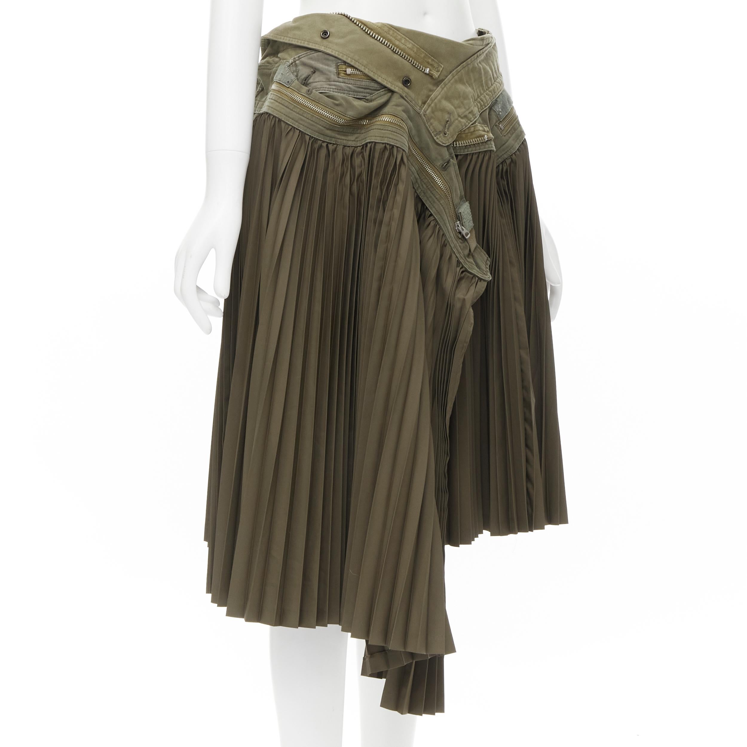junya watanabe pleated skirt