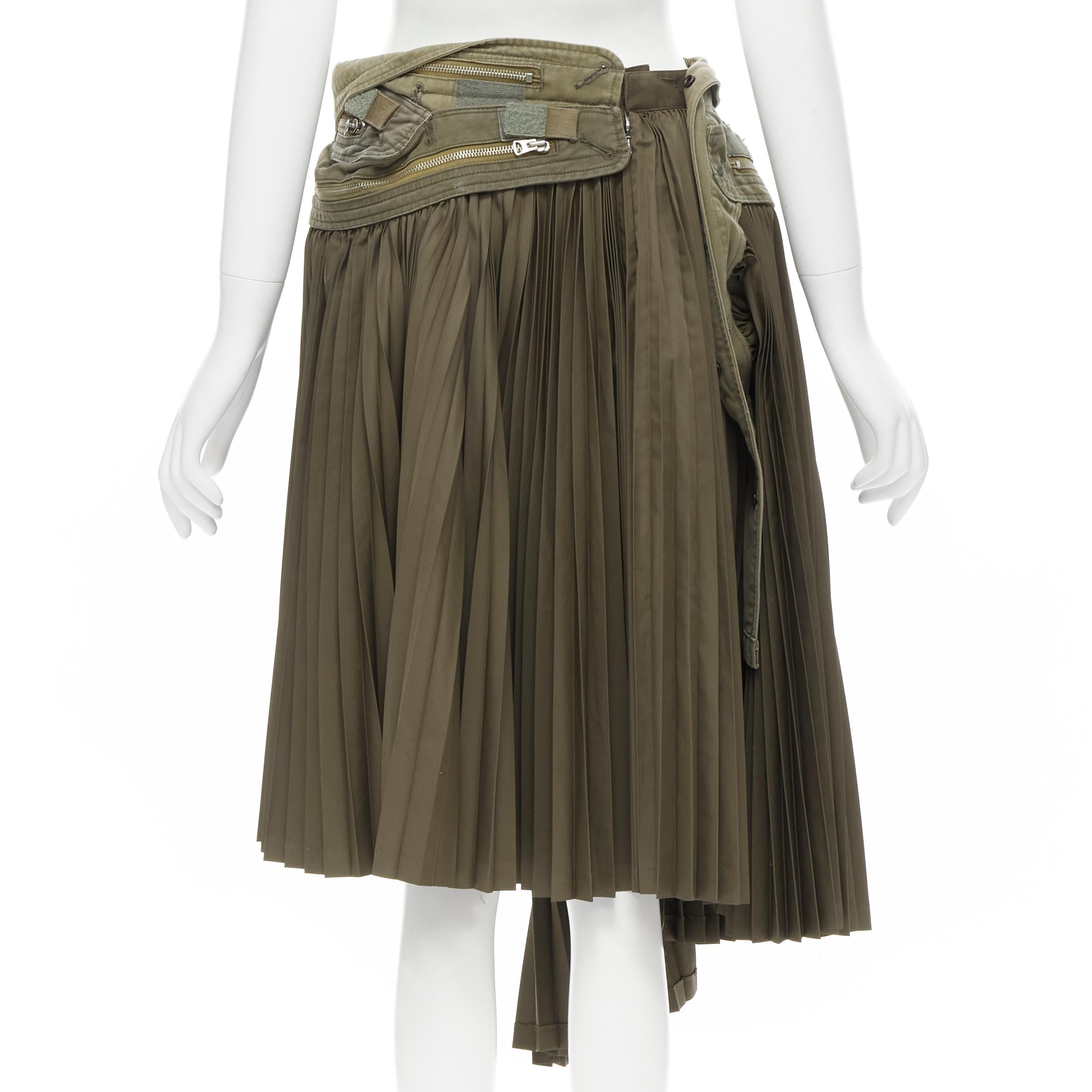 peter do pleated skirt