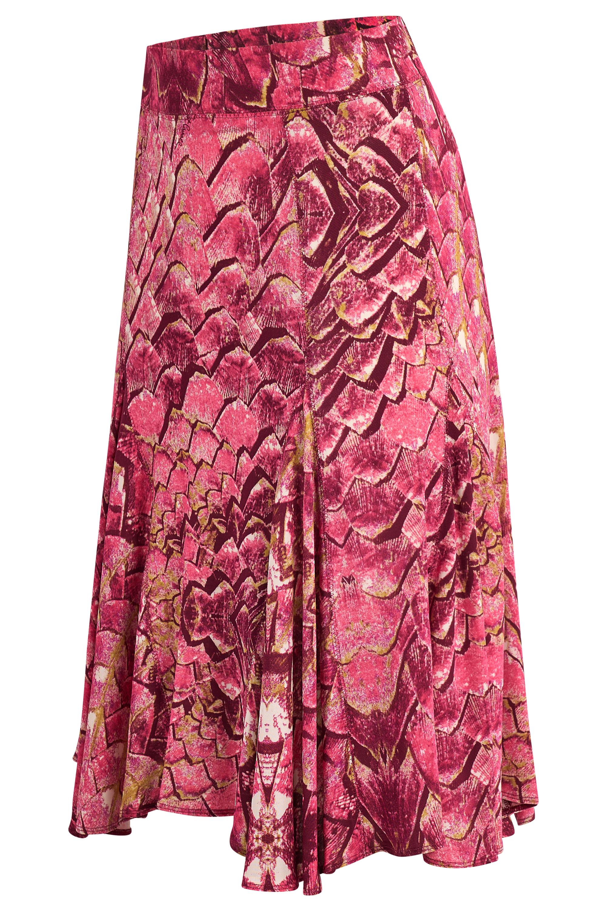 Conjunto Vintage Just Cavalli S/S 2007 Falda Rosa Estampado Animal en venta 5