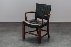 Vintage Kaare Klint Barcelona Arm Chair From Denmark, Circa 1950