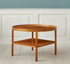 Vintage Kaare Klint KK 6687 Coffee Table in Mahogany, Denmark, 20th Century