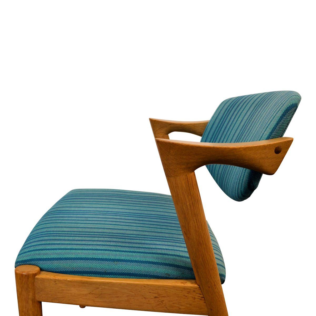 Vintage Kai Kristiansen #42 Oak Dining Chairs 2