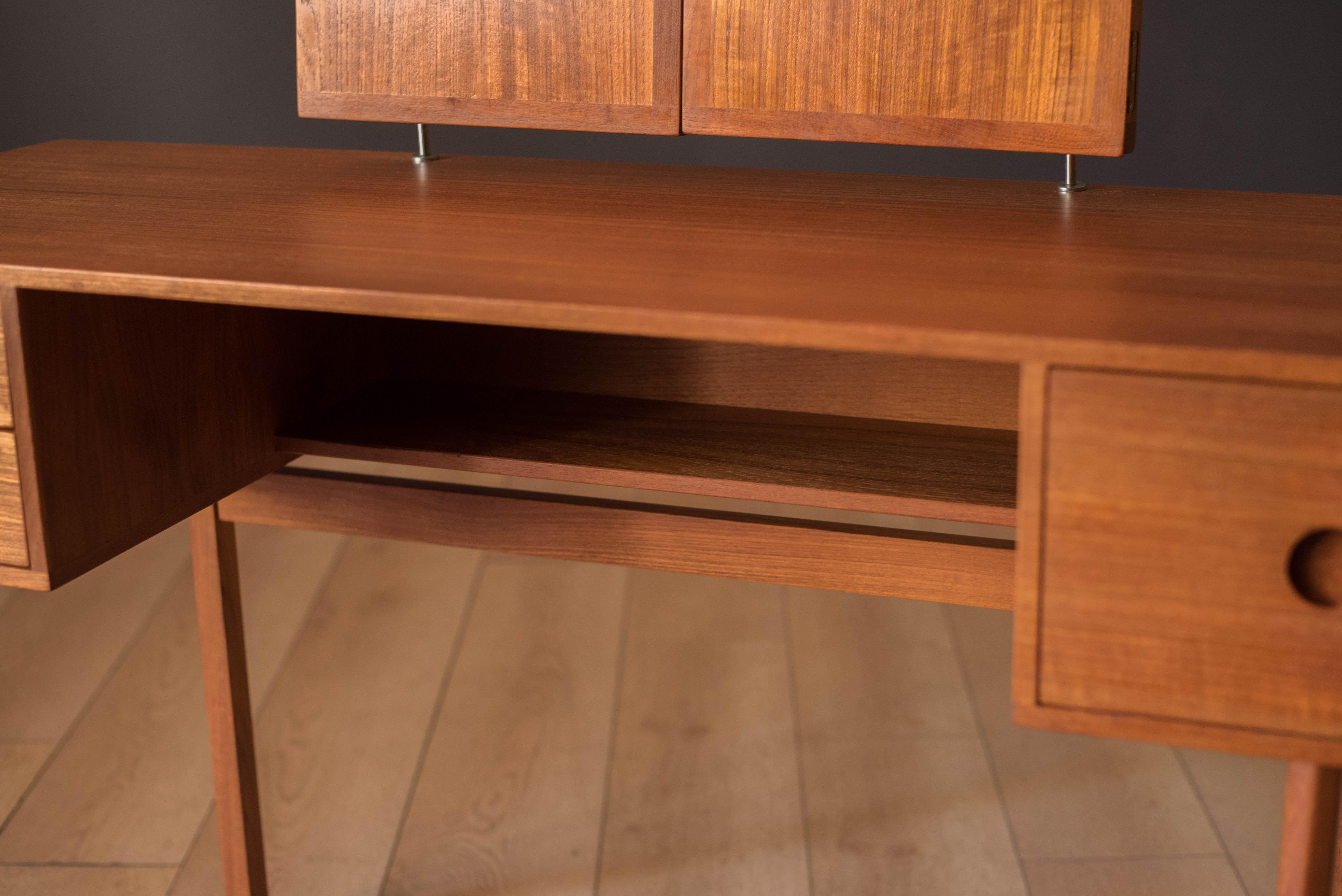 Vintage Kai Kristiansen Danish Modern Teak Vanity for Aksel Kjersgaard For Sale 8