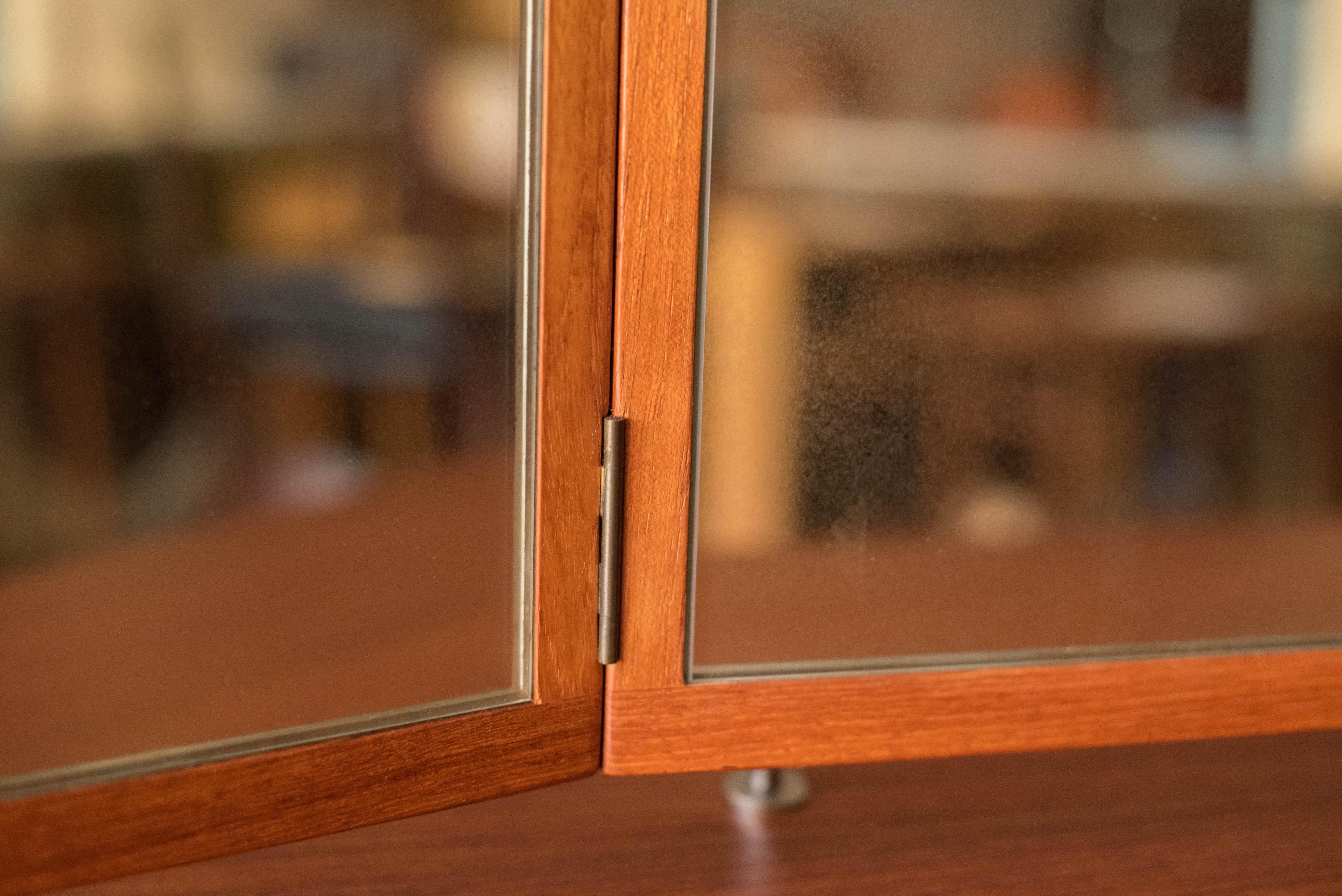 Vintage Kai Kristiansen Danish Modern Teak Vanity for Aksel Kjersgaard For Sale 10