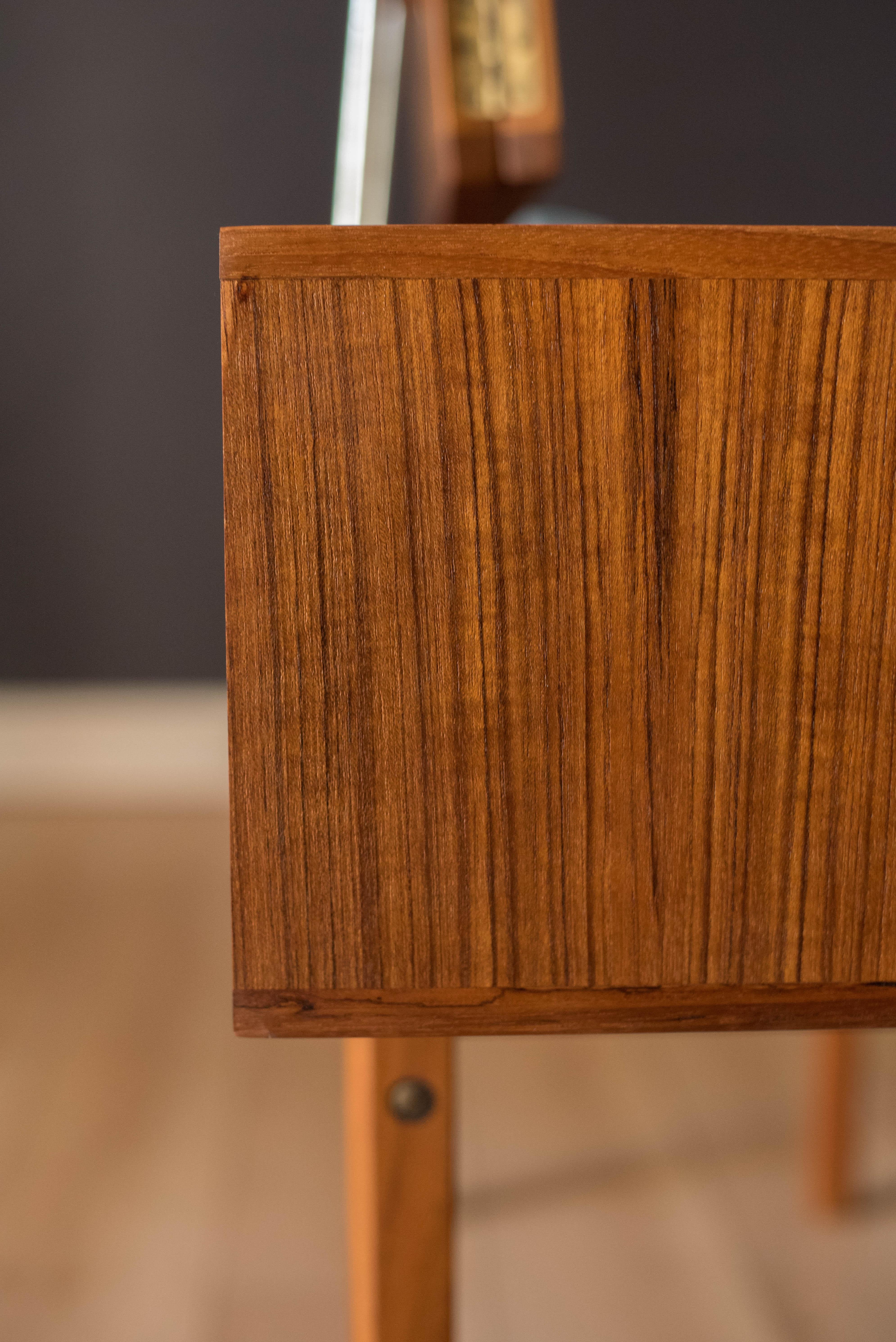 Vintage Kai Kristiansen Danish Modern Teak Vanity for Aksel Kjersgaard For Sale 14