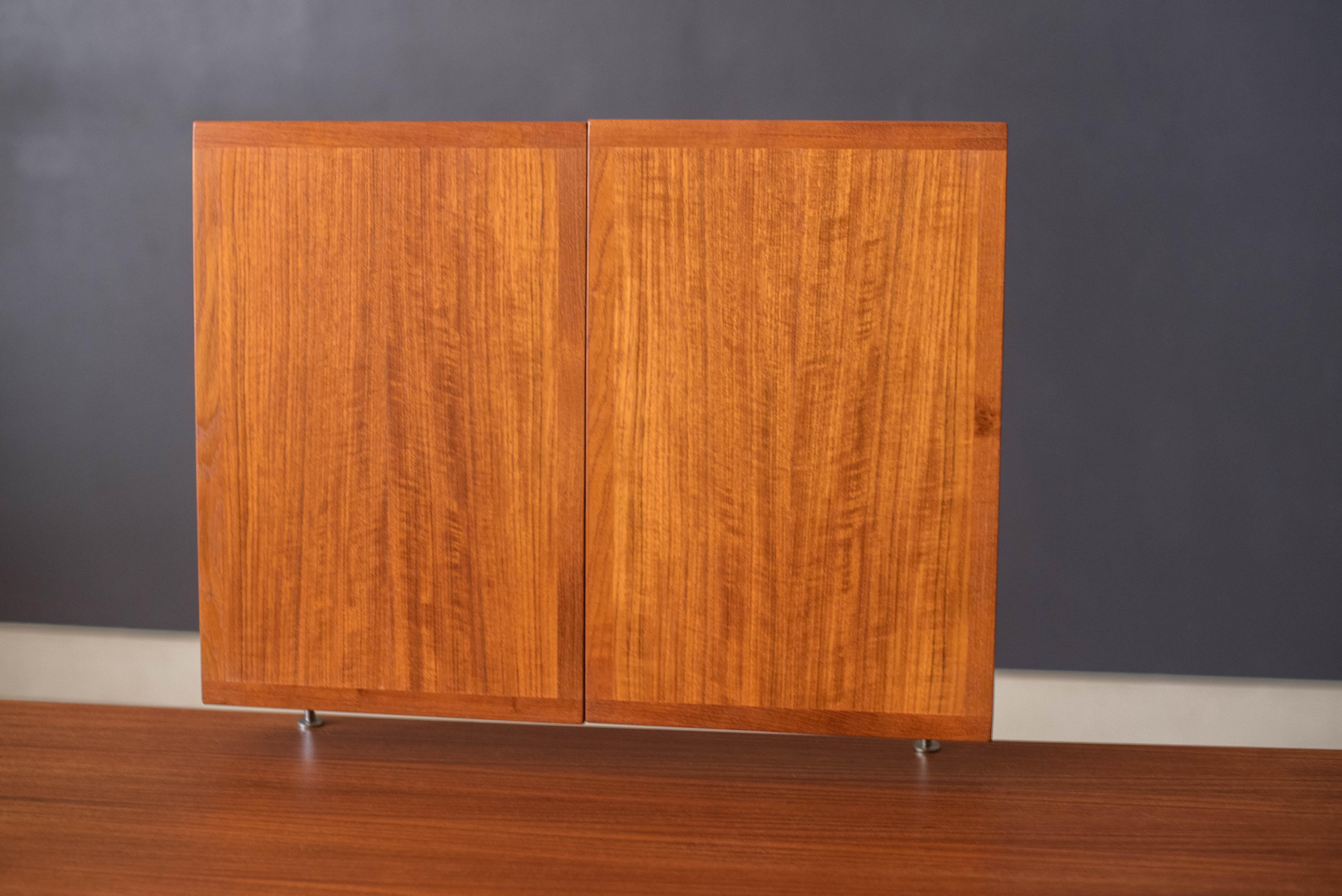 Mirror Vintage Kai Kristiansen Danish Modern Teak Vanity for Aksel Kjersgaard For Sale