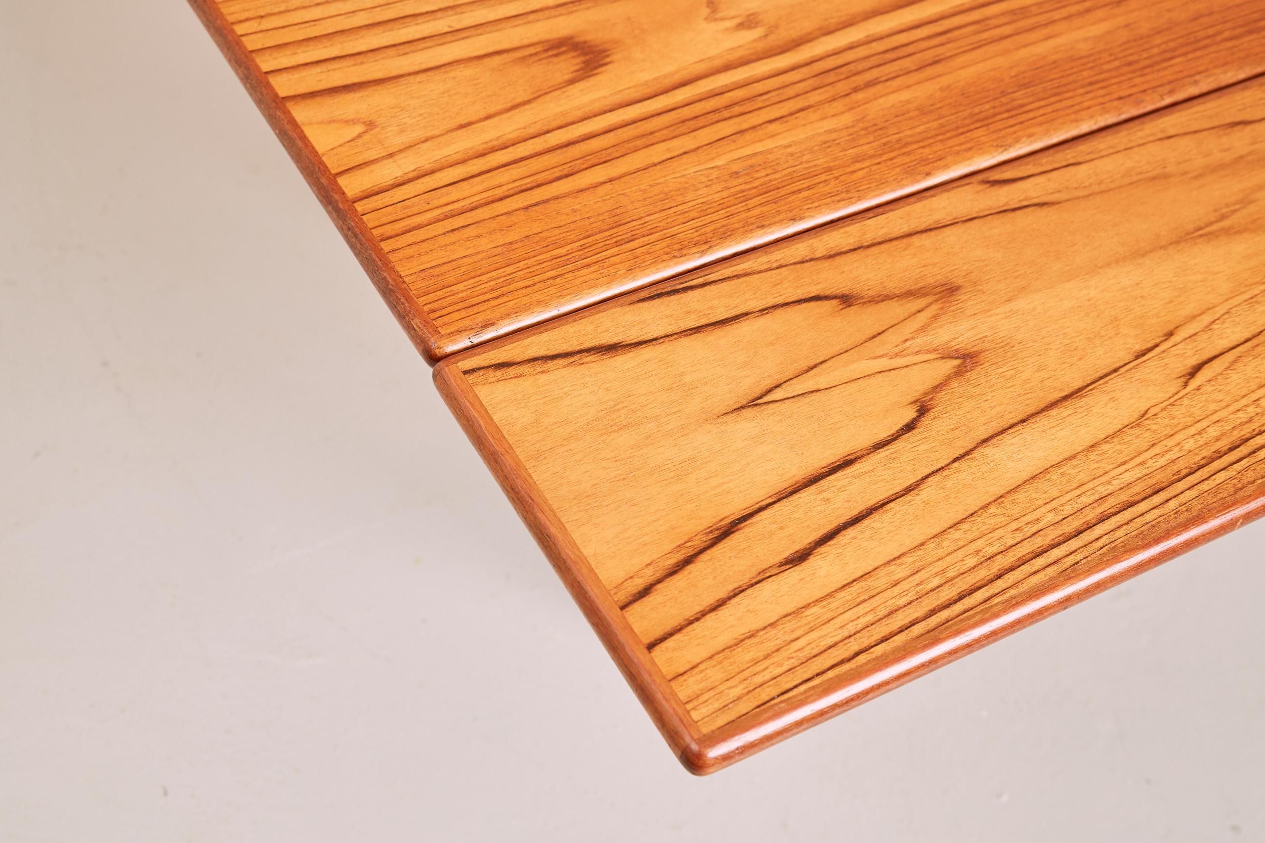 Vintage Kai Kristiansen Elevator Table Mid Century Danish Teak 2