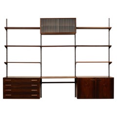 Vintage Kai Kristiansen's FM Reolsystem Shelving System in Rosewood 1960s