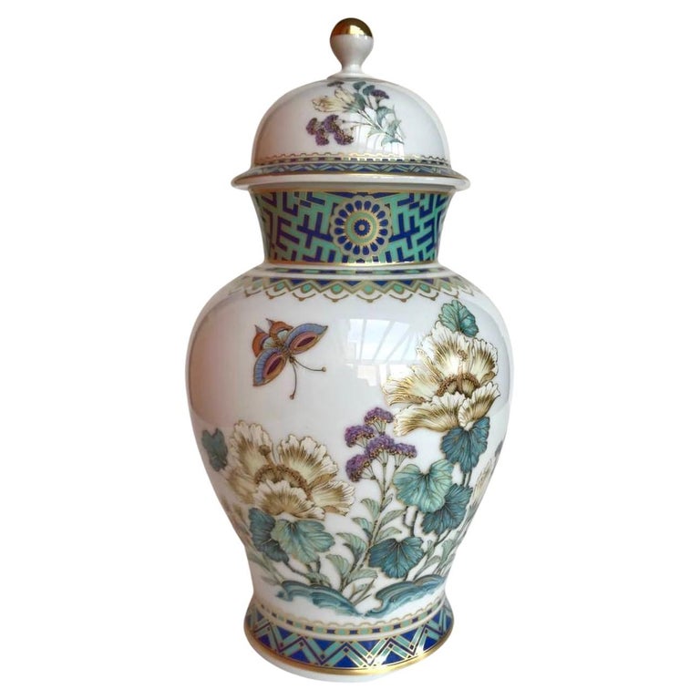 Vase Kaiser vintage avec couvercle, Série Kaiser Monarchin En vente sur