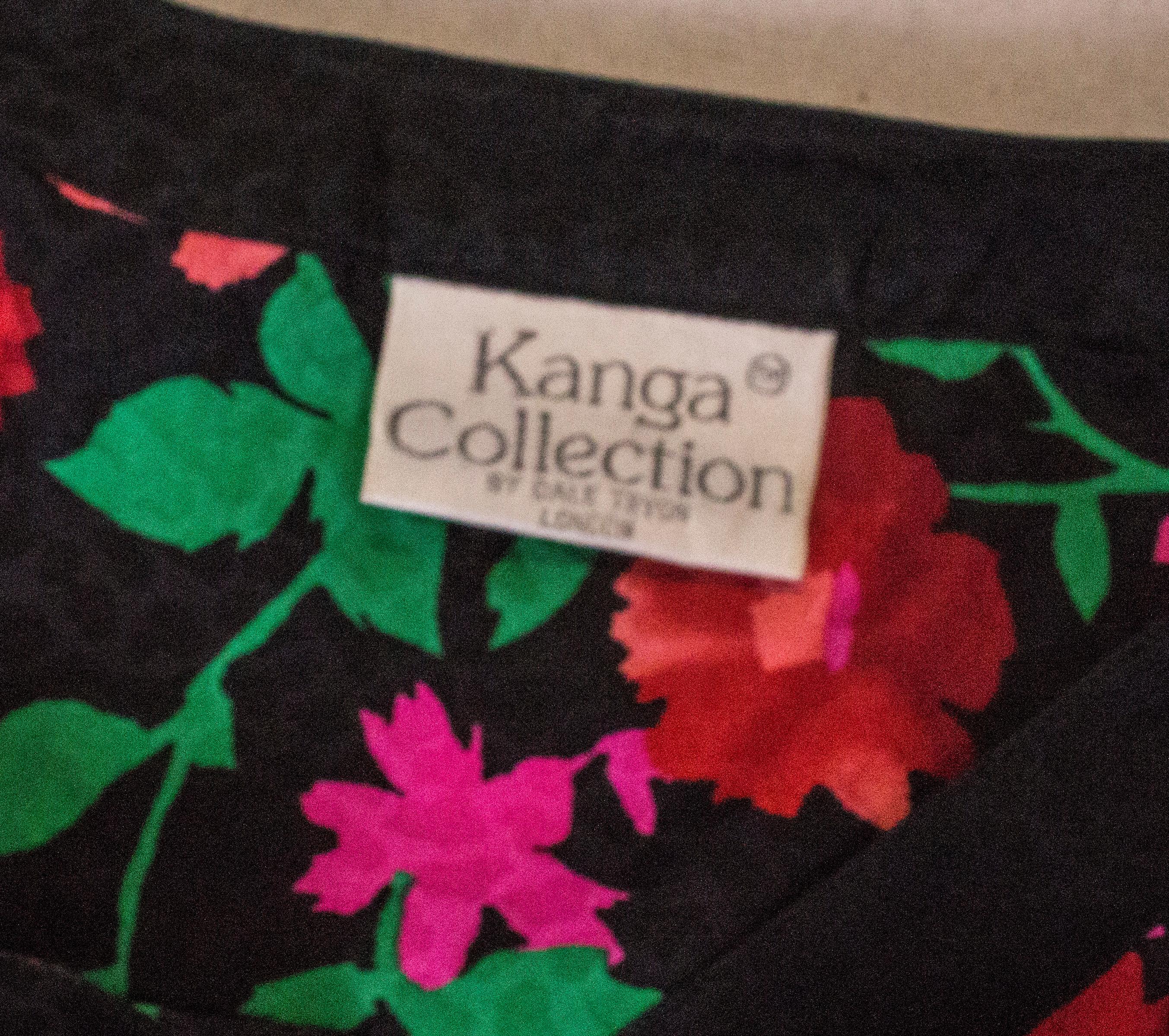 Vintage Kanga Silk Dress 1