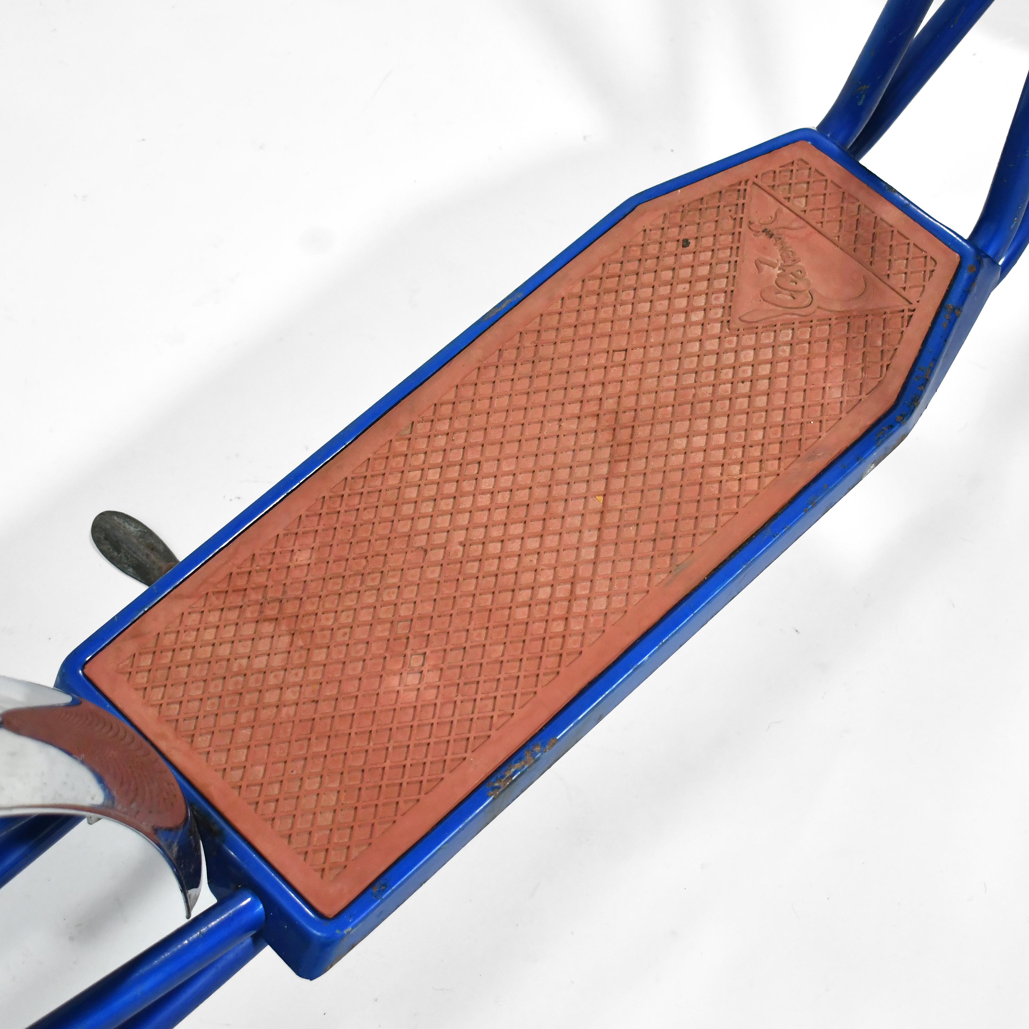 Steel Vintage Kangaroo Scooter Blue 1969 For Sale