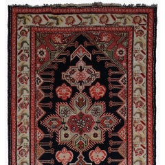 Vintage Karabag Runner - 19th Century Vintage Anatolian Runner, Handmade Runner