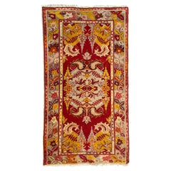 Vintage Karabagh Filigree Area Rug - 3' W x 5' 7" L