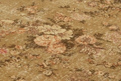 Karabagh-Teppich in Brown mit floralen Mustern, von Rug & Kilim