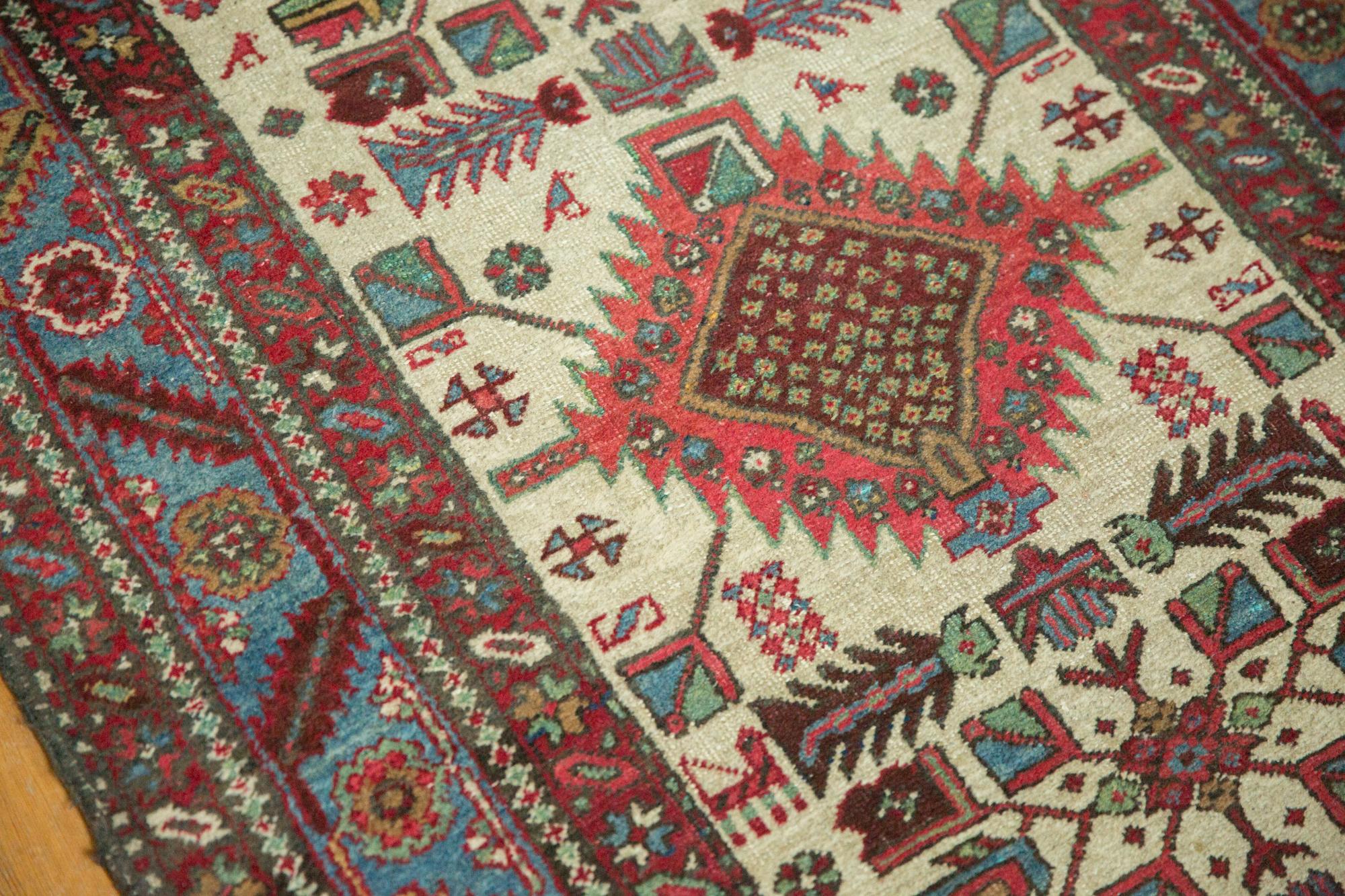 Vintage Karaja Rug Runner In Good Condition For Sale In Katonah, NY