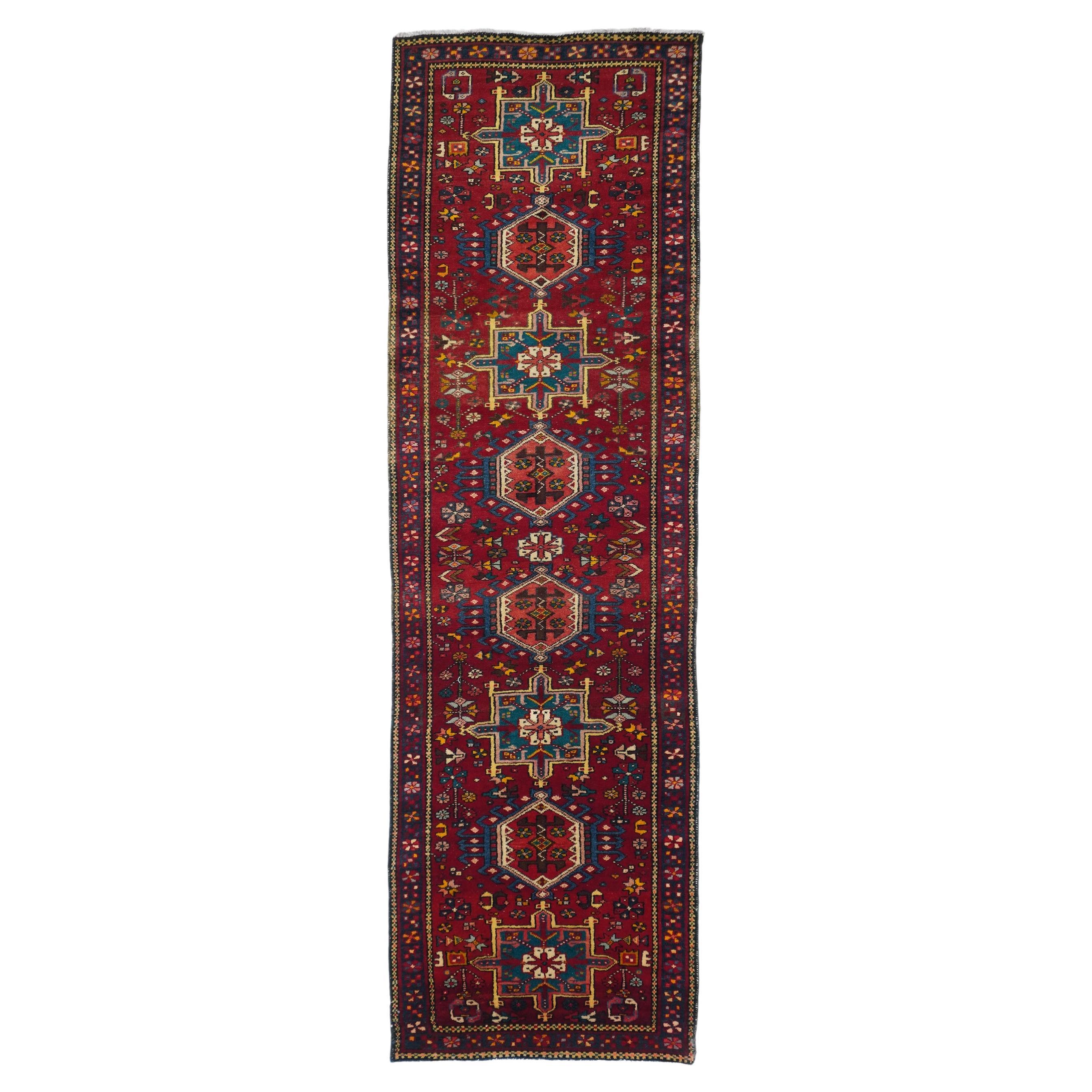 Vintage Karajeh Rug 2'11'' x 10'4''