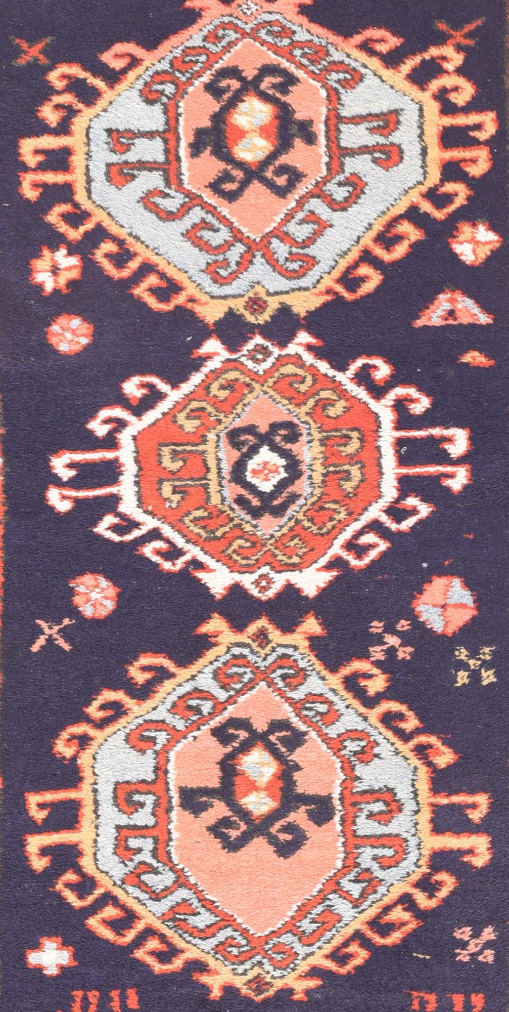 Mid-17th Century Vintage Karajeh Rug For Sale
