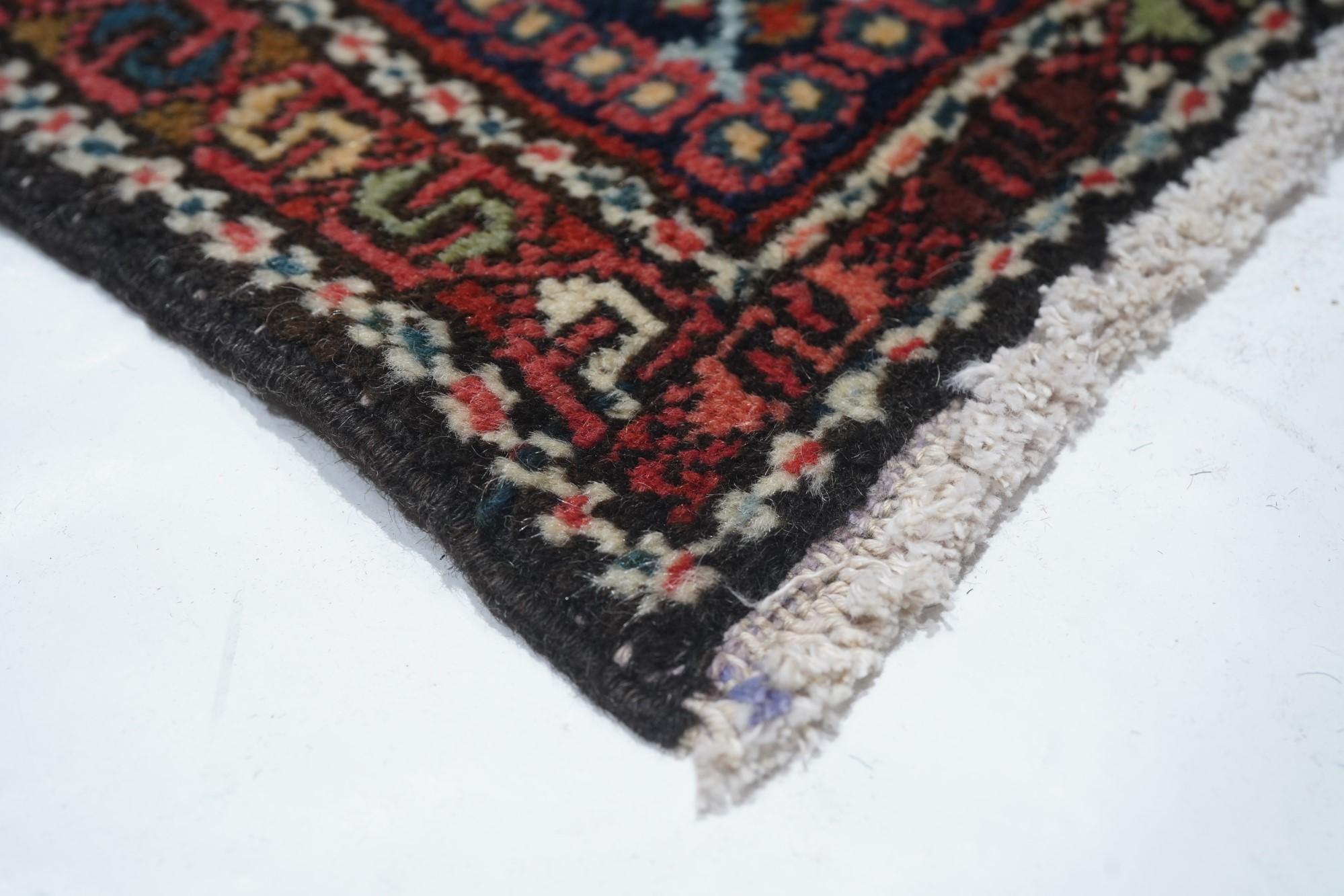 Persian Vintage Karajeh Rug For Sale