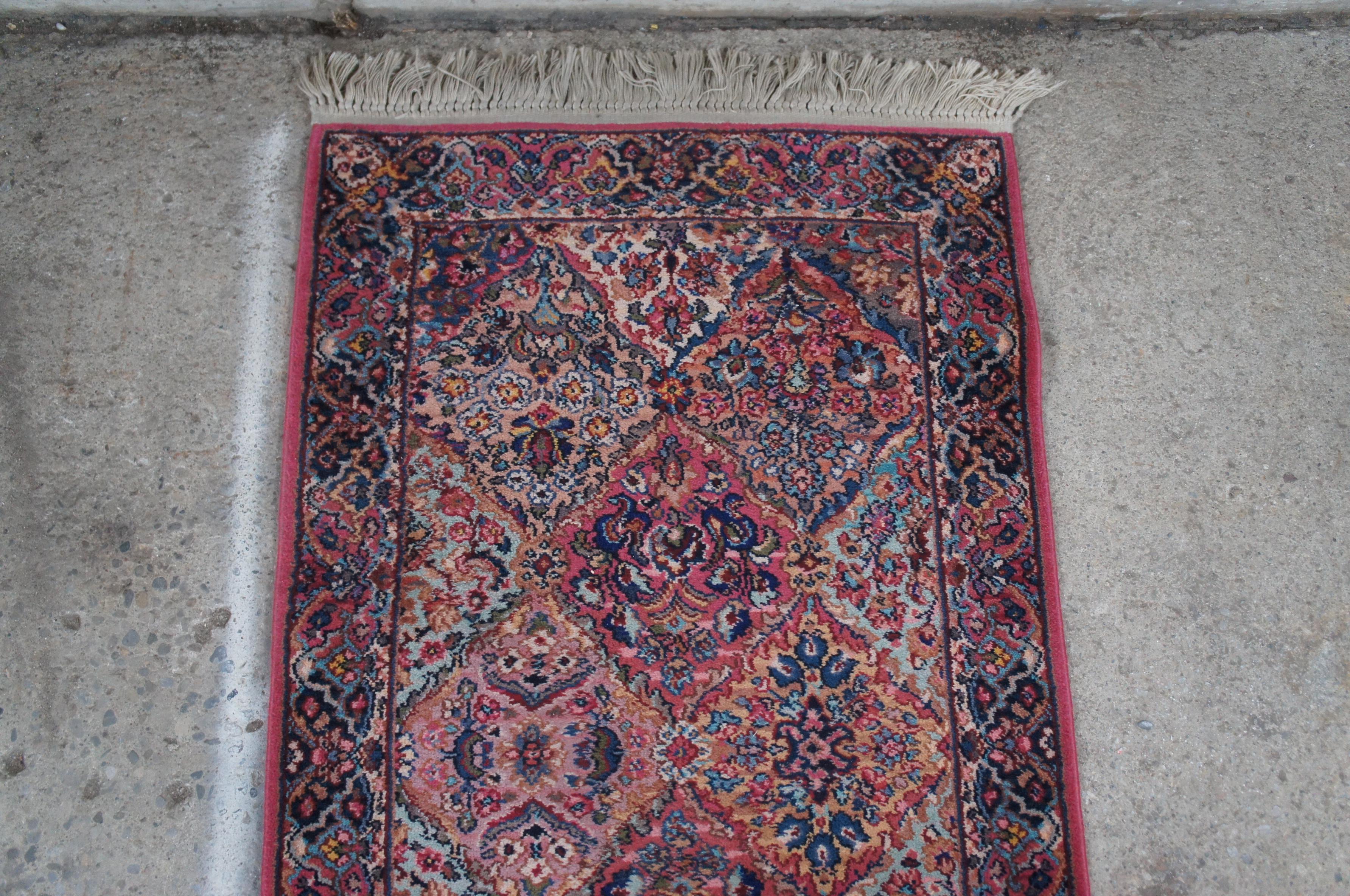 Vintage Karastan 717 Kirman 100% Wool Area Rug Runner Oriental 4