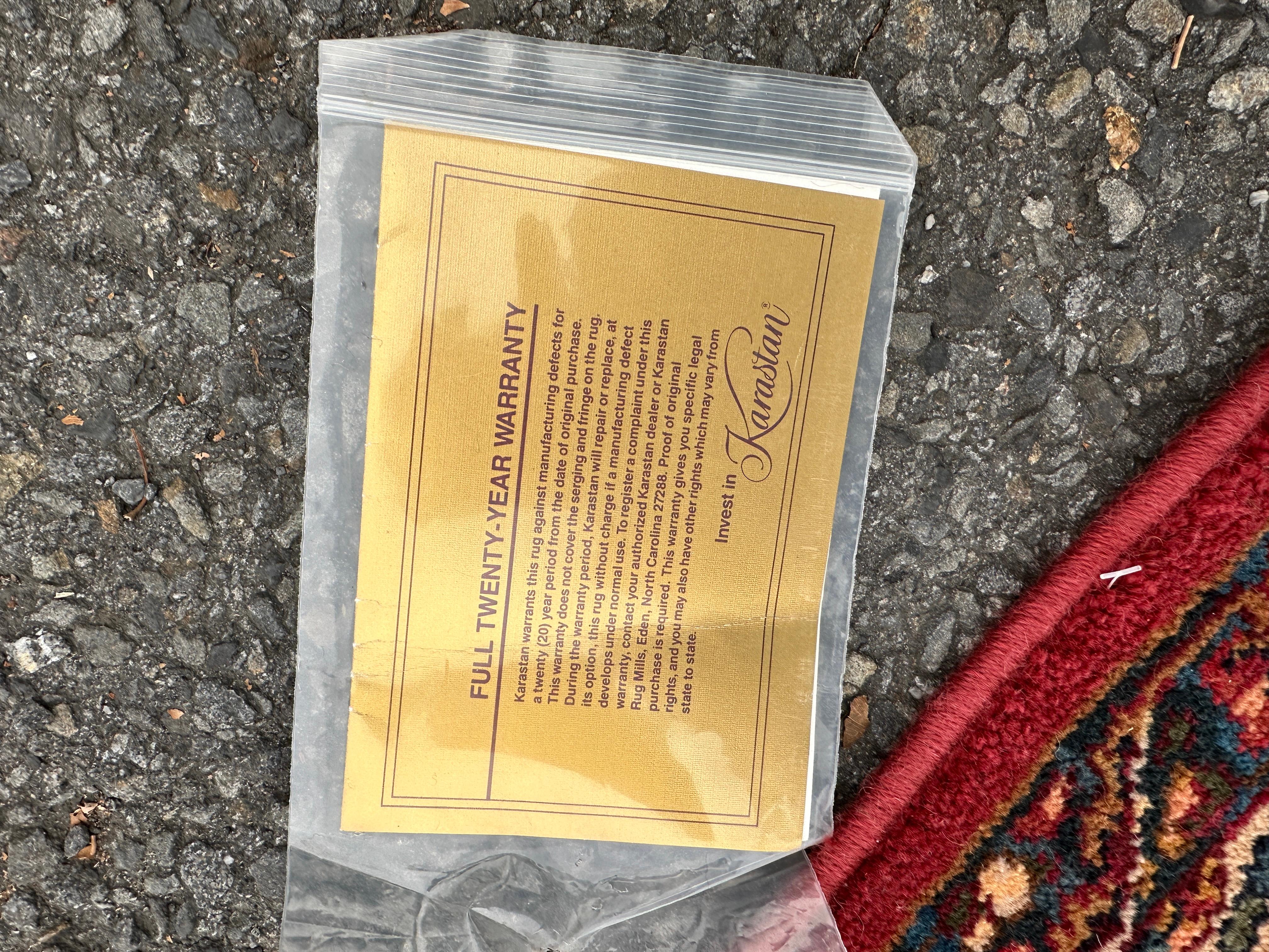 Alfombra Karastan Vintage  PARECE QUE SE HIZO AYER -TENEMOS LA MITAD DEL 70% DE DESCUENTO 6