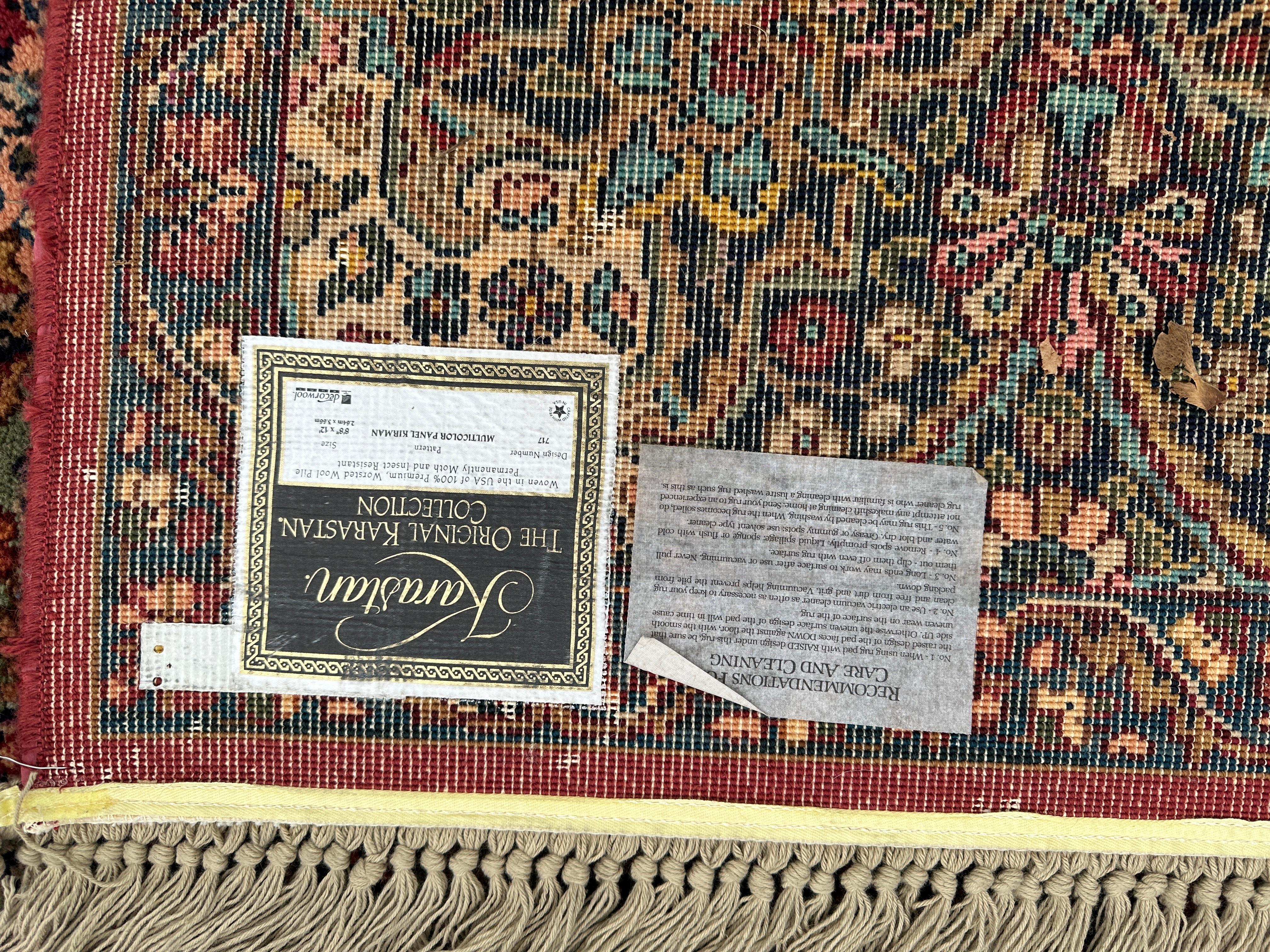 Alfombra Karastan Vintage  PARECE QUE SE HIZO AYER -TENEMOS LA MITAD DEL 70% DE DESCUENTO 11