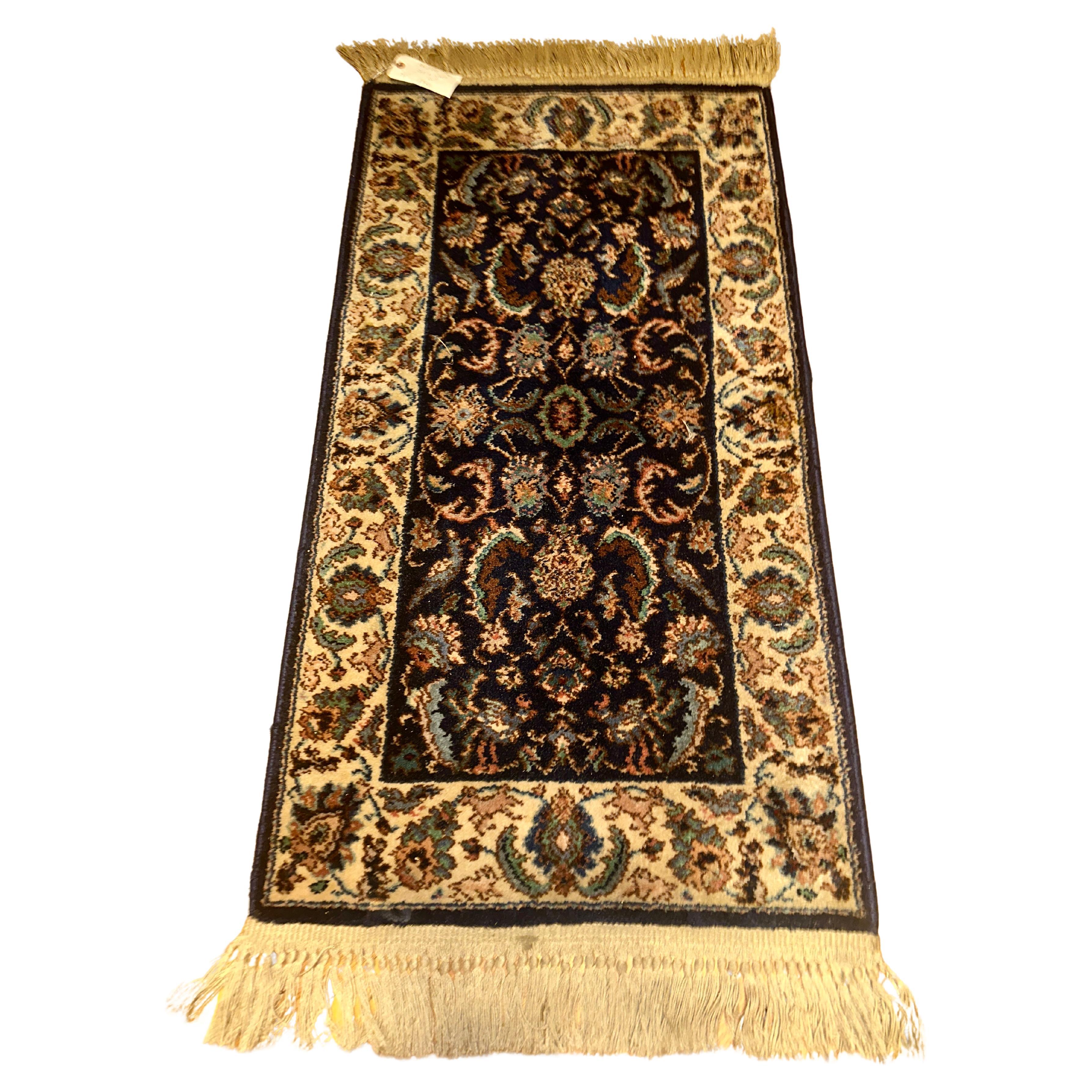 Vintage Karastan Rug - Persian Tabriz Design -24" x 52" RR5249  ON SALE NOW