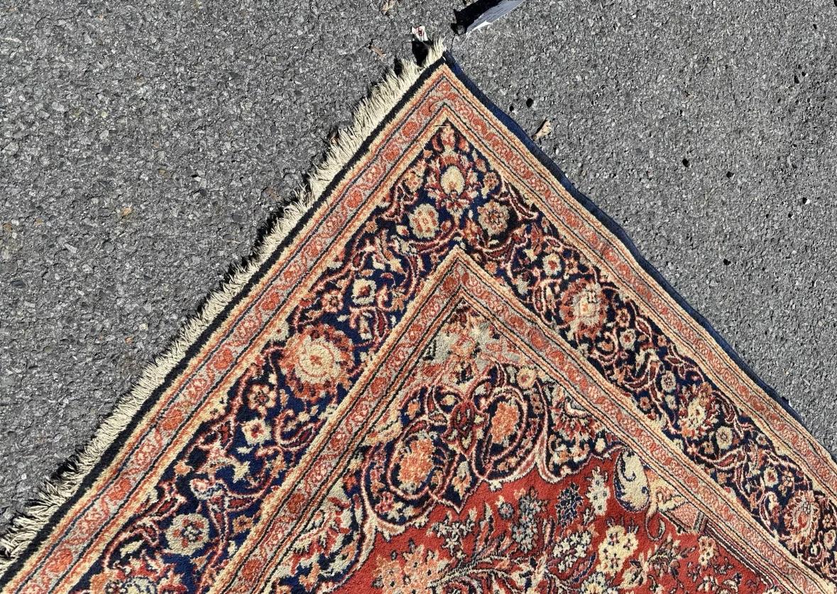 Alfombra KARASTÁN vintage con diseño Sarough - RR5133 en venta 4