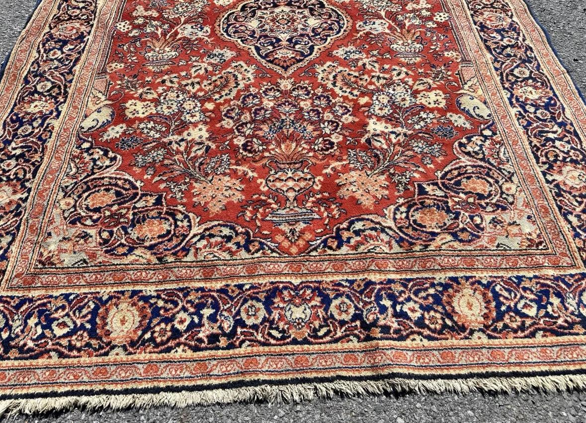 Alfombra KARASTÁN vintage con diseño Sarough - RR5133 Estadounidense en venta