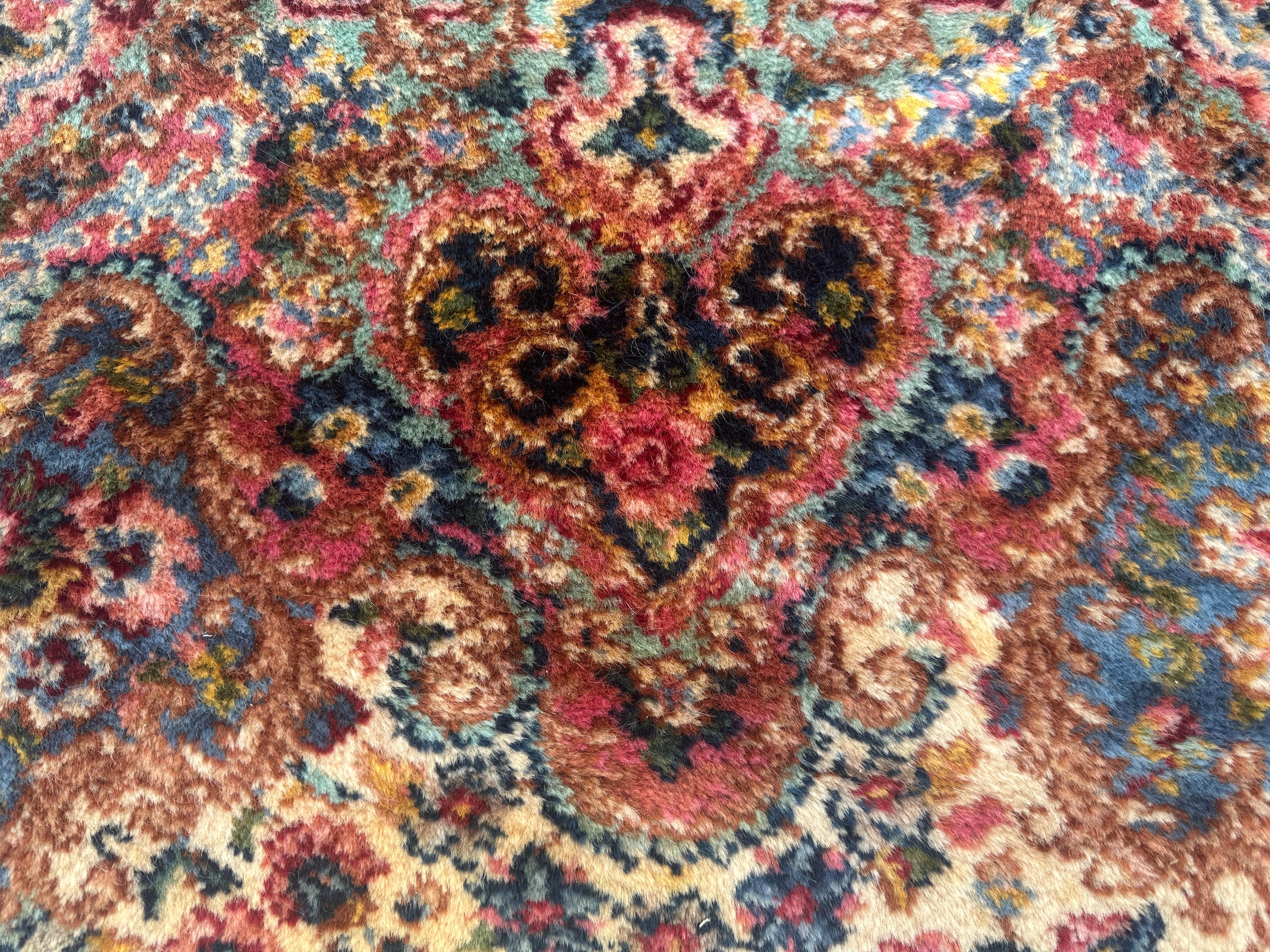 Alfombra vintage Karastan con diseño persa Kerman en toda la superficie - RR5239 en venta 3