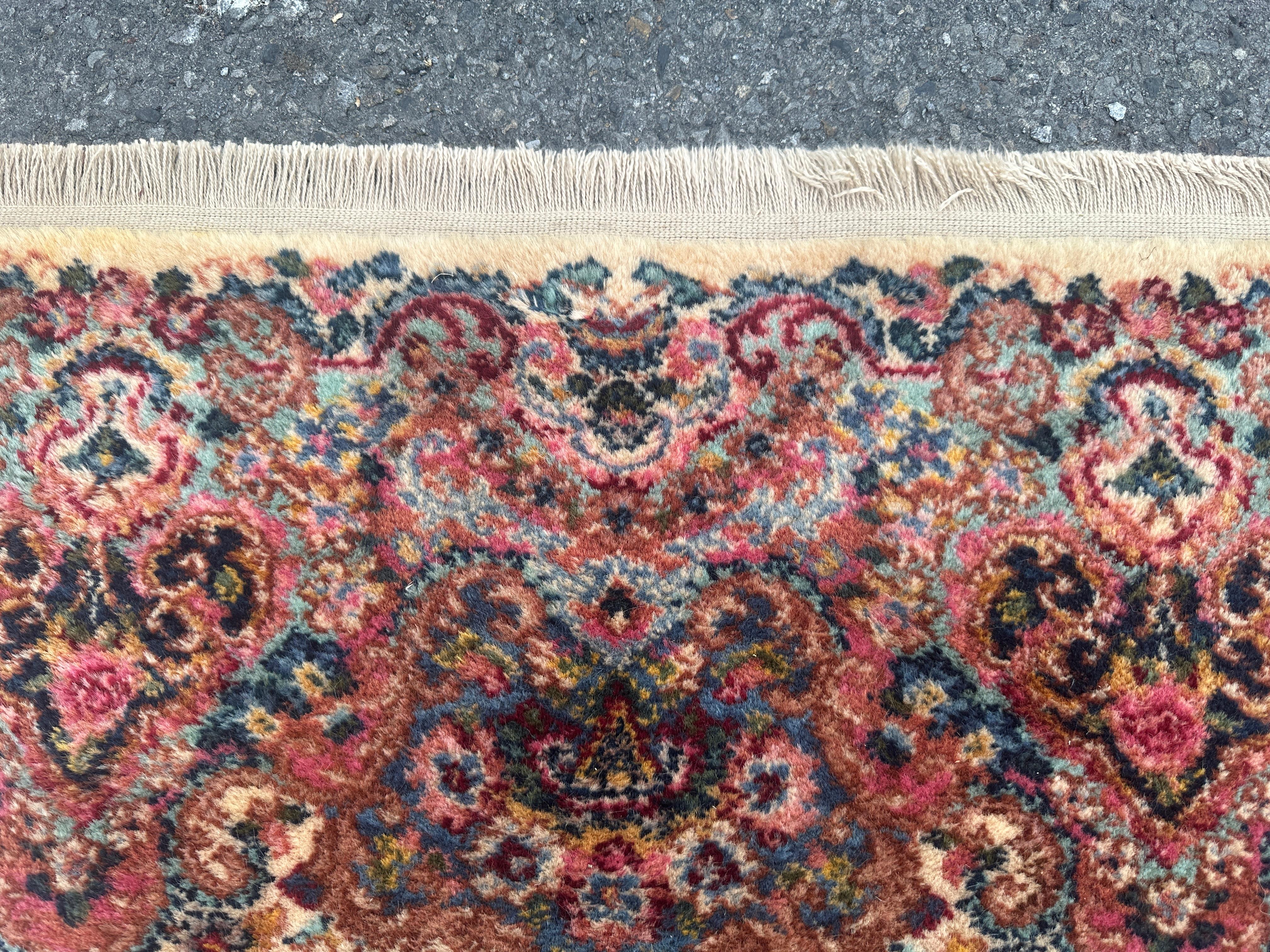 Alfombra vintage Karastan con diseño persa Kerman en toda la superficie - RR5239 en venta 2