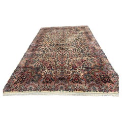 Vintage Karastan Rug w/ Persian Kerman Design in All-over design - RR5239