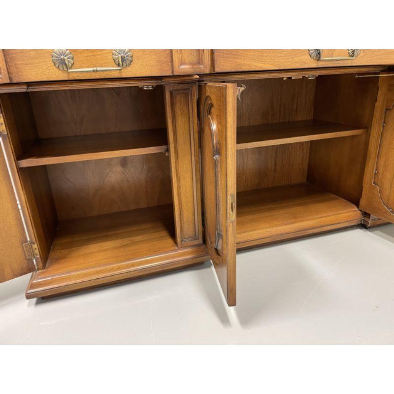 KARGES Mediterranean Style Breakfront China Cabinet 1